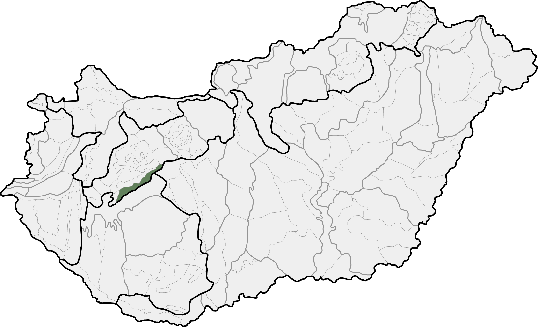 Balaton-felvid�k �s kismedenc�i